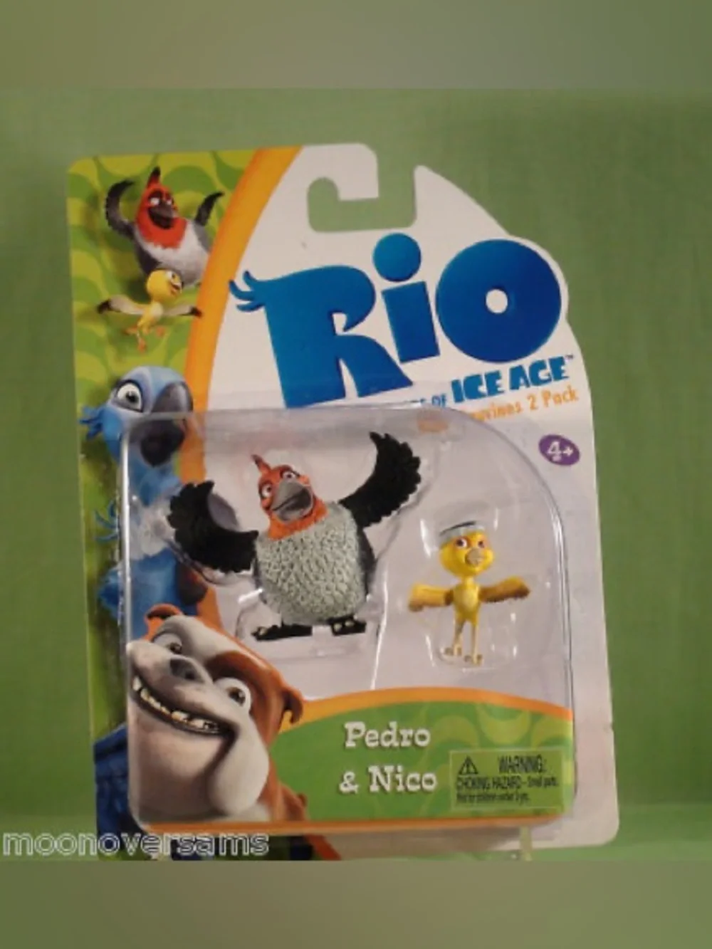 Blu & Rafael Bird Figurine 2-Pack – Blue & Multicolor